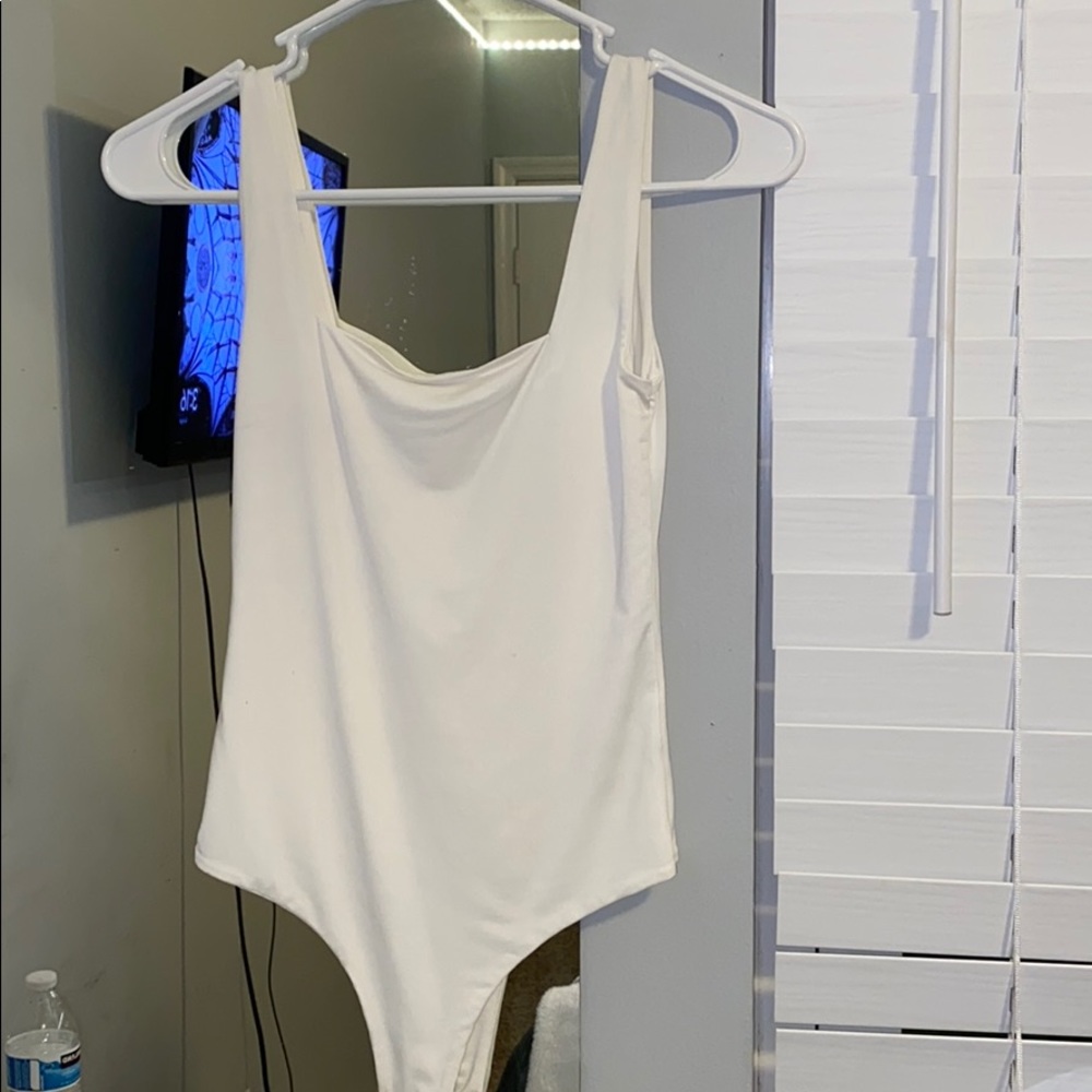 white bodysuit